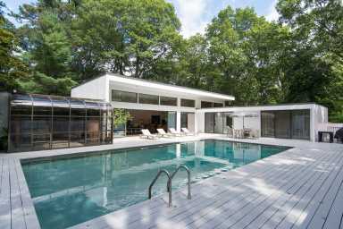 glamorous wainscott contemporary