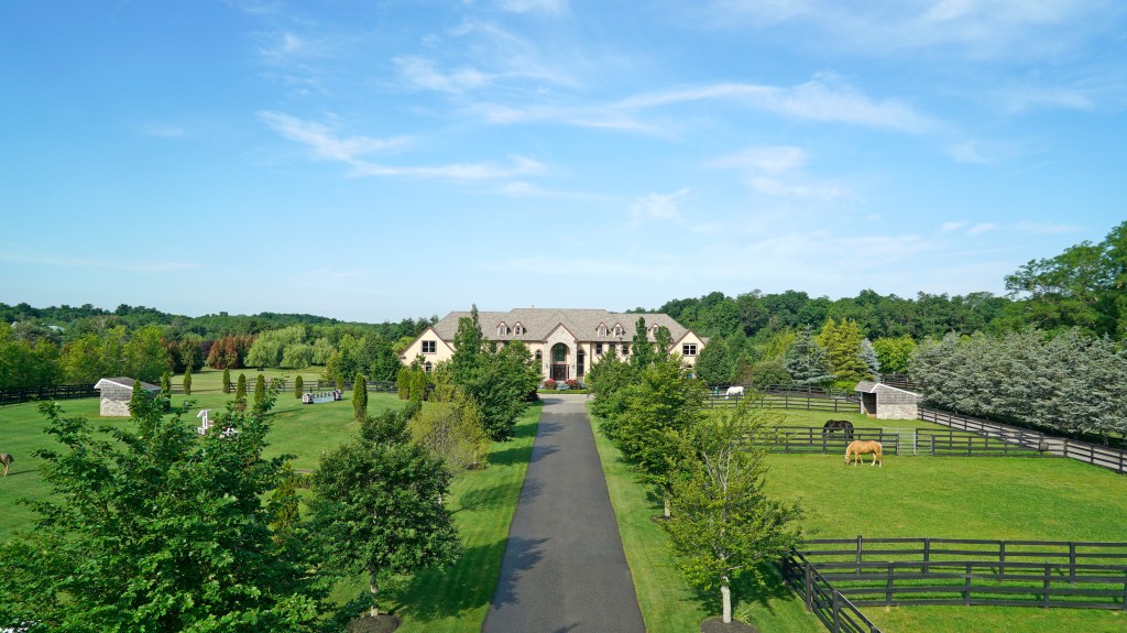 Love Horses? Look at The Estates at Royalton in Mattituck Behind The