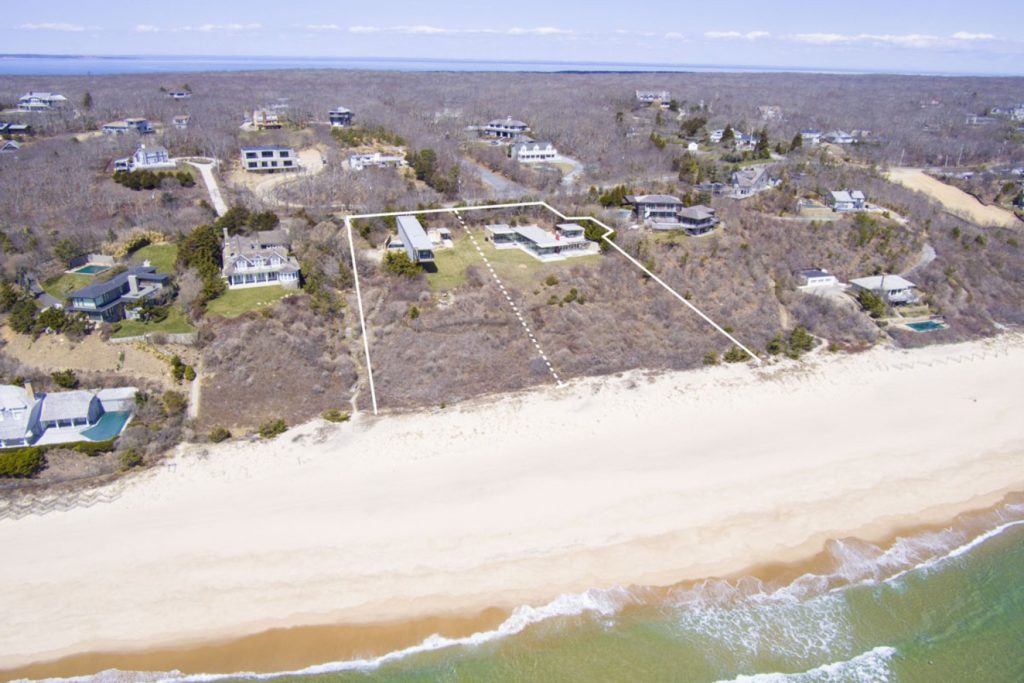 Modern Montauk Oceanfront for 21M Behind The Hedges
