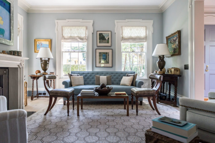 A Renovated Sea Captain’s House in Sag Harbor | Behind The Hedges