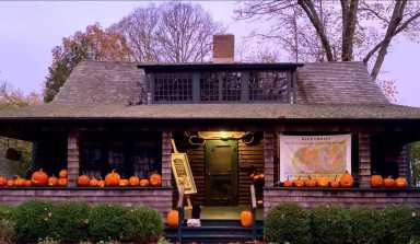 Annie Cooper Boyd House at Halloween
