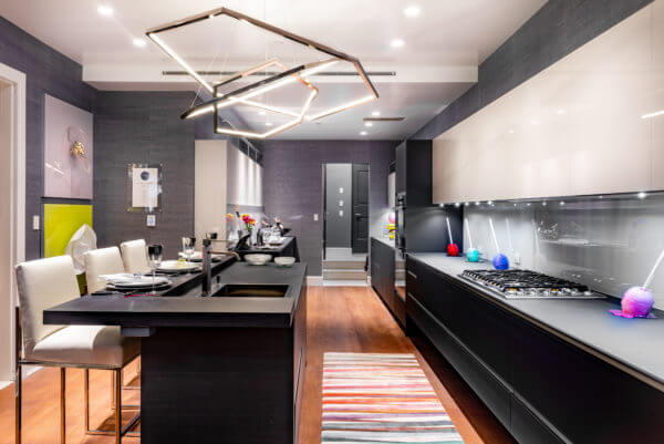 A Melanie Roy Designs kitchen, made possible by Badilla Painter, Incs.; Photo: Melanie Roy Designs