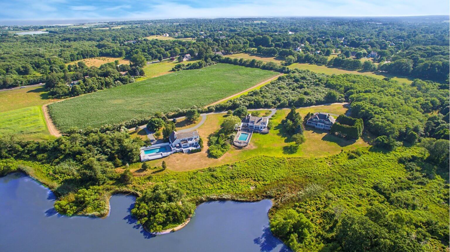Open Houses Three Houses, Seven Lots in Sagaponack for Nearly 50