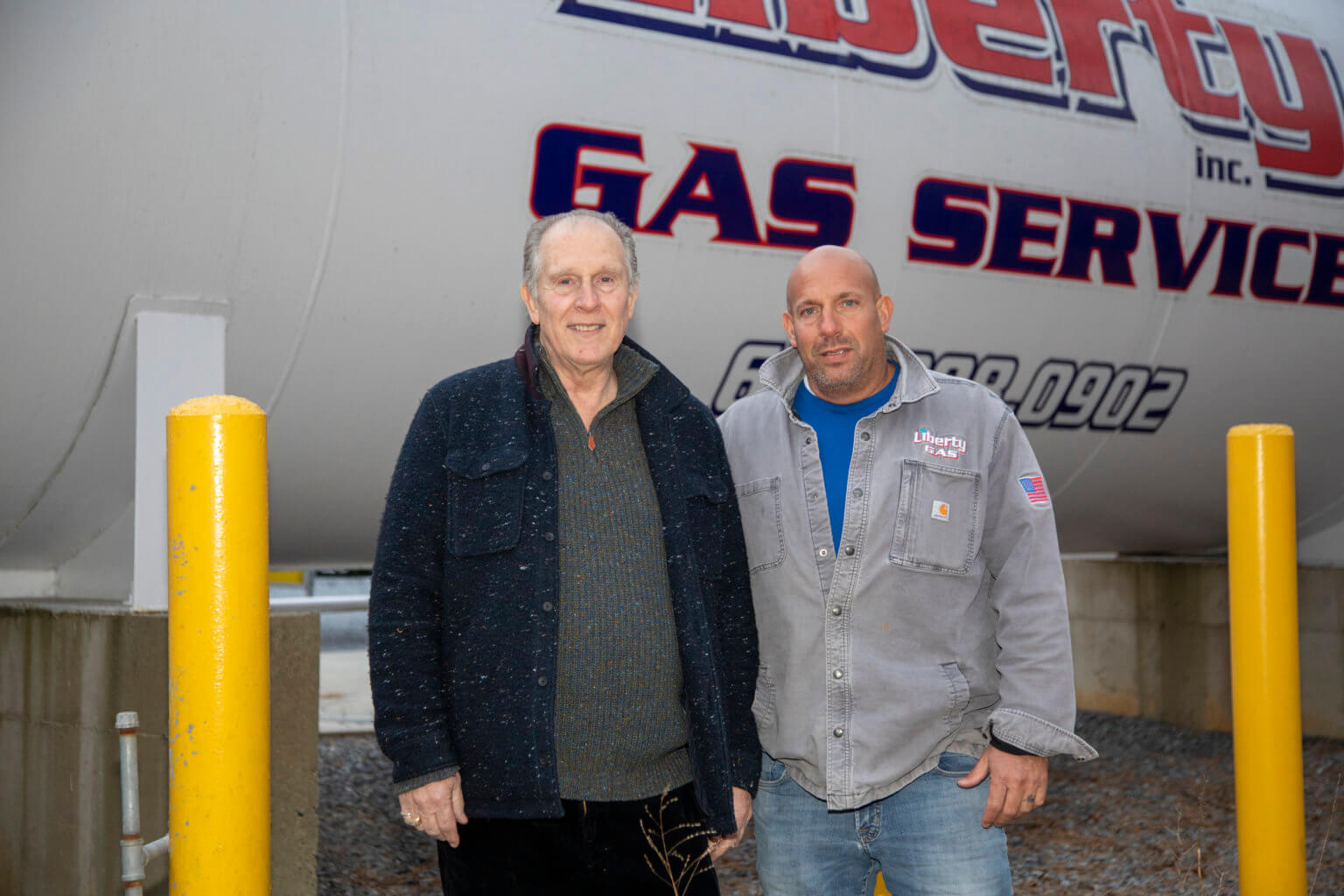 Master Craftsman: Gary Laube and Kyle Laube, Liberty Gas in Westhampton ...