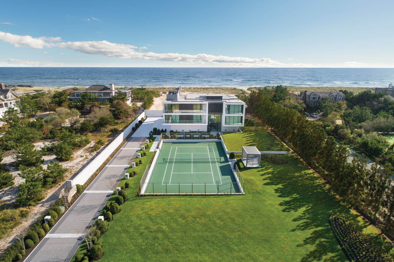 Oceanfront Home in Southampton Village Last Listed at 53 Million Sells