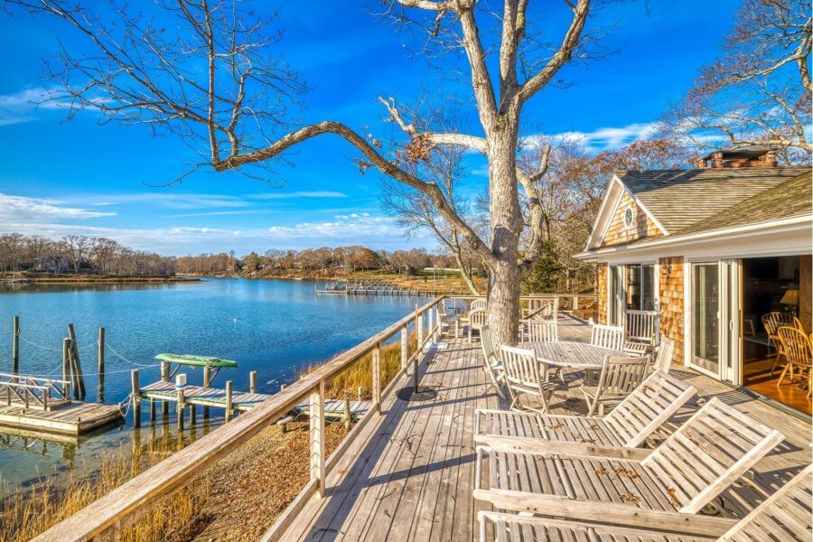 Renovated Waterfront Retreat With Private Dock Available for Under 3