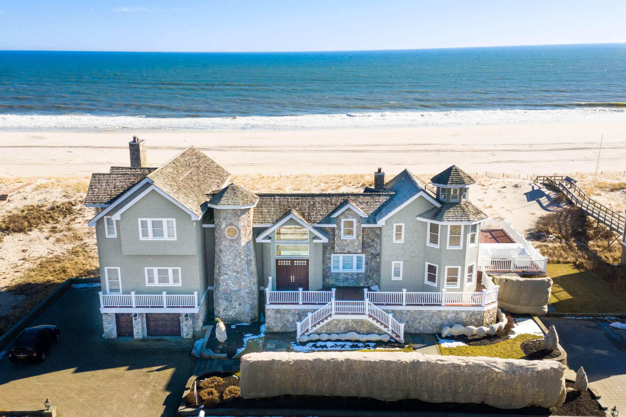 Oceanfront Home in Westhampton, Asking 6.4 Million, Offers Impressive