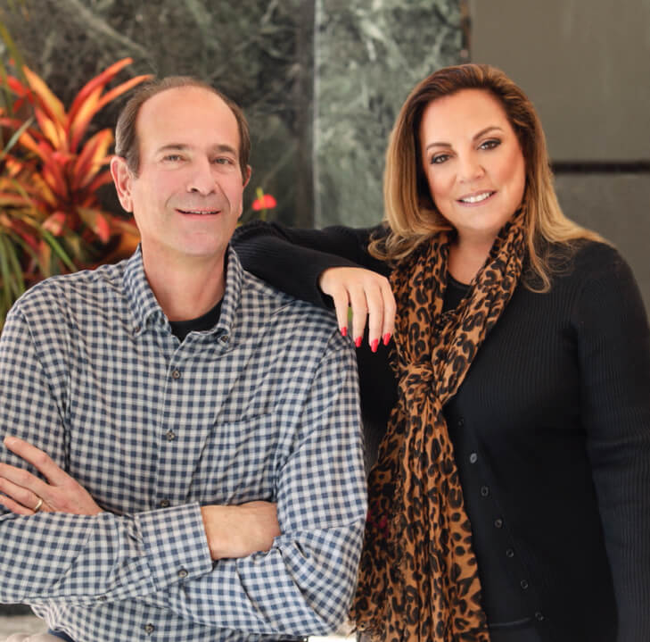 Tammy Blau and Chris Foglia