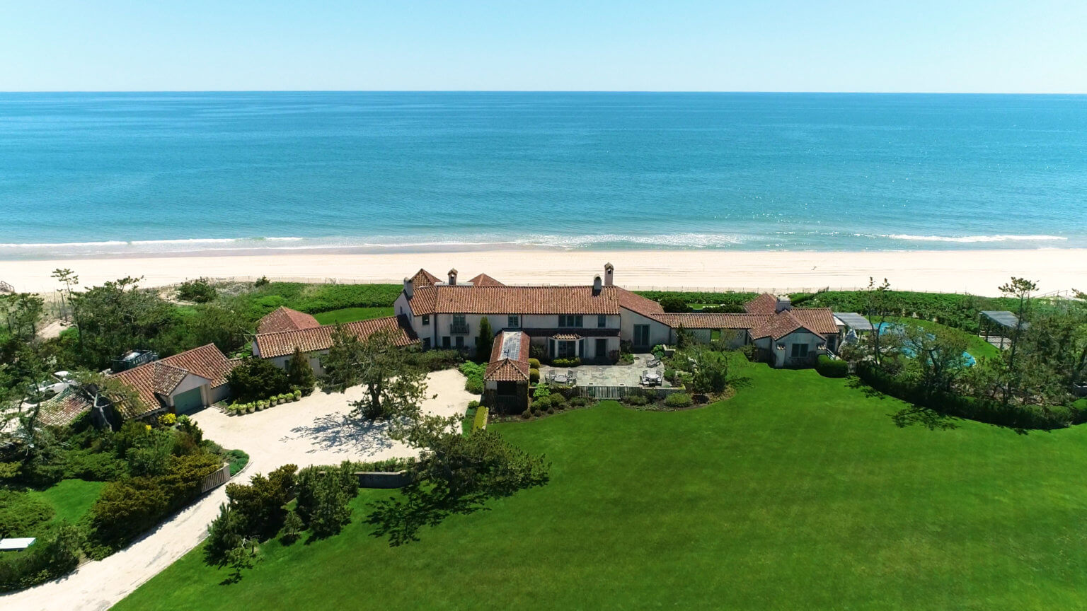 Home on East Hampton’s Lily Pond Lane Lists for 69 Million Behind