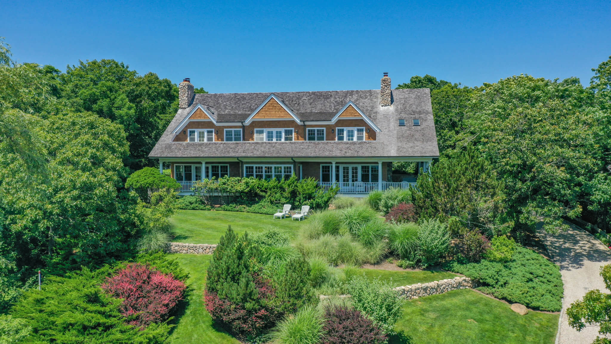 Stunning Montauk Home Comes With TwoYear Gurney’s Beach and Resort Membership Behind The Hedges