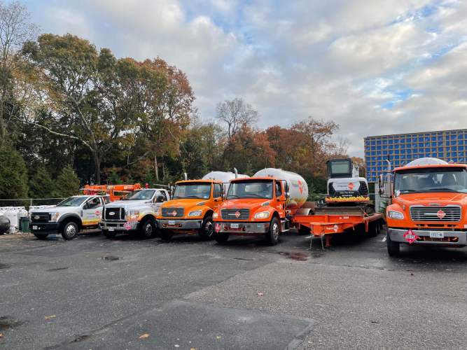 PROPANE DEPOT TRUCKS, ON-CALL AND READY TO HELP CLIENTS