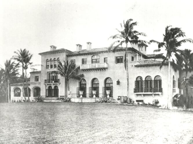 El Mirasol, historic Palm Beach mansion and Stotesbury residence