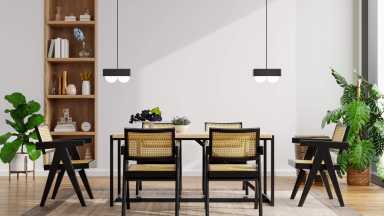 dining room, entertaining