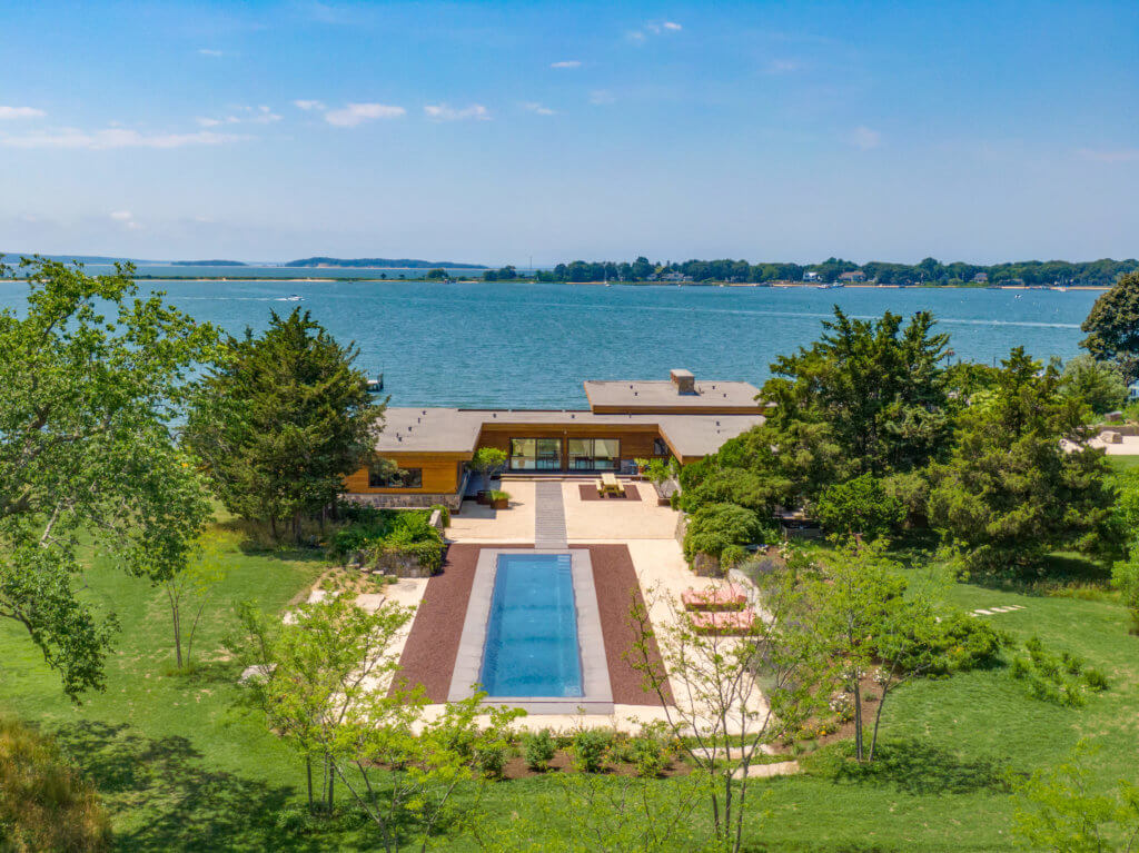 Shelter Island, waterfront, dock, pool