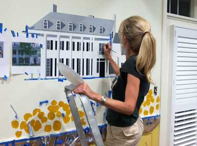 Master Craftsman, Jil Gordon, murals