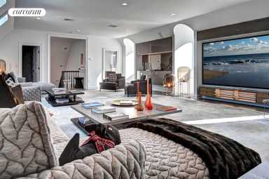 Super Bowl, home theater, billiard room, Southampton