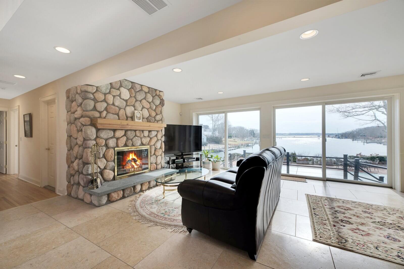 Greenport Home on Gull Pond Offers Rare Deepwater Dock