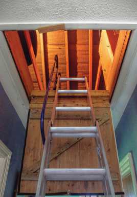 attic, livable space