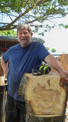 Log, Gregg Klewicki Master Craftsman
