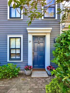 Entrance, House of the Day, Hamptons Homes, 29 Atlantic Avenue, Sag Harbor