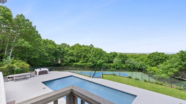 Pool area, 28 Deer Ridge Trail, Water Mill, House of the day, Hamptons homes