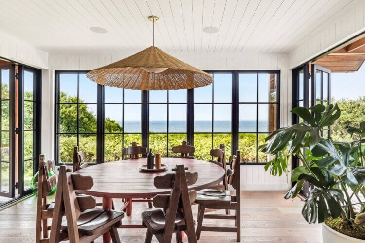 Dining, 8 Captain Balfour Way, Montauk, Hamptons homes, House of the Day