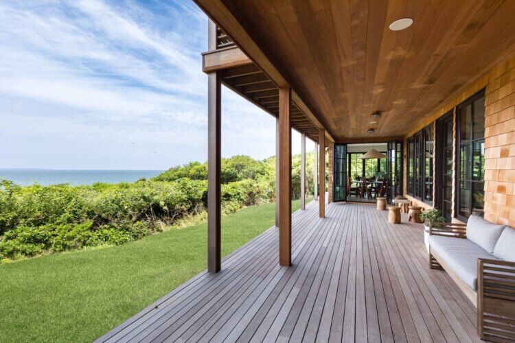 Deck, 8 Captain Balfour Way, Montauk, Hamptons homes, House of the Day