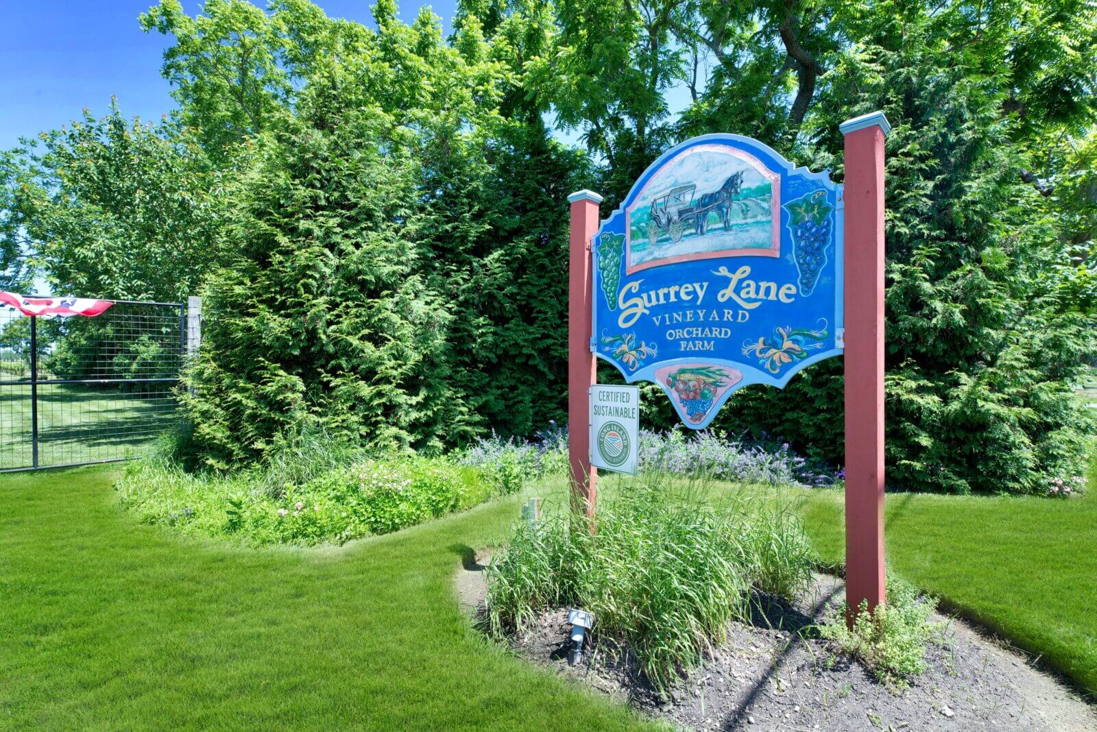 North Fork Listing for Surrey Lane Vineyard Orchard Farm Now Includes Home