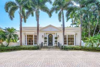 Palm Beach, Regency-style house
