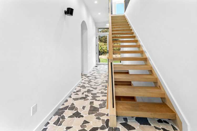 Montauk, Greek island, broken tile floor