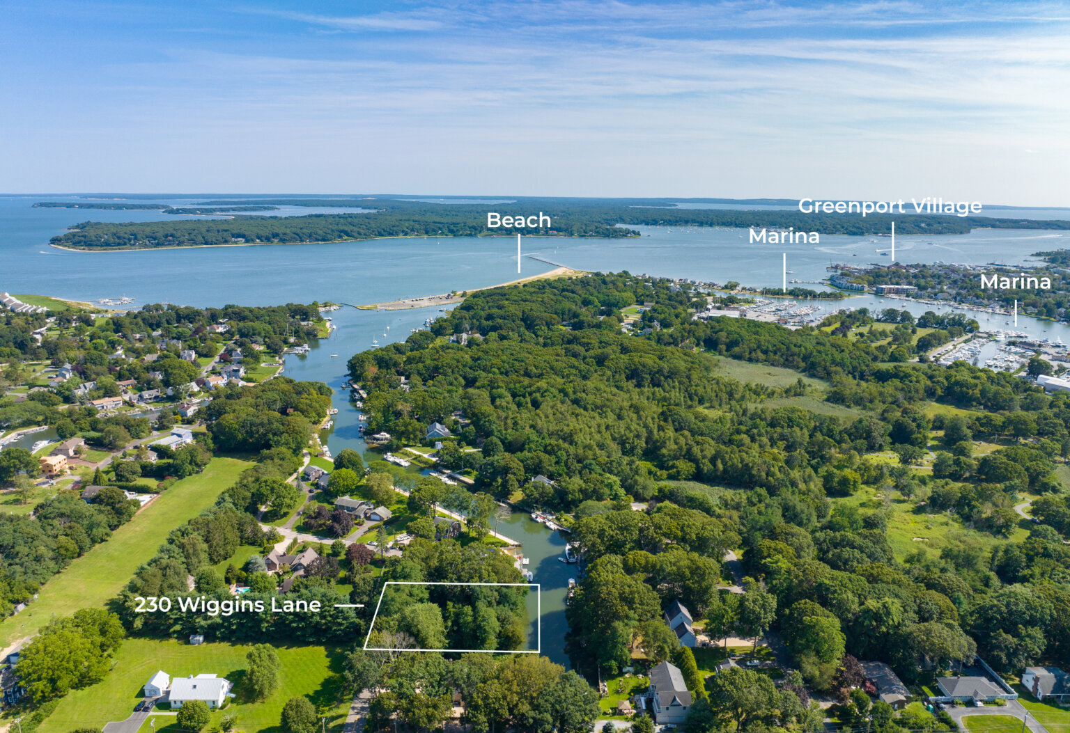 Opportunity Awaits in Greenport Lot With Dock Available