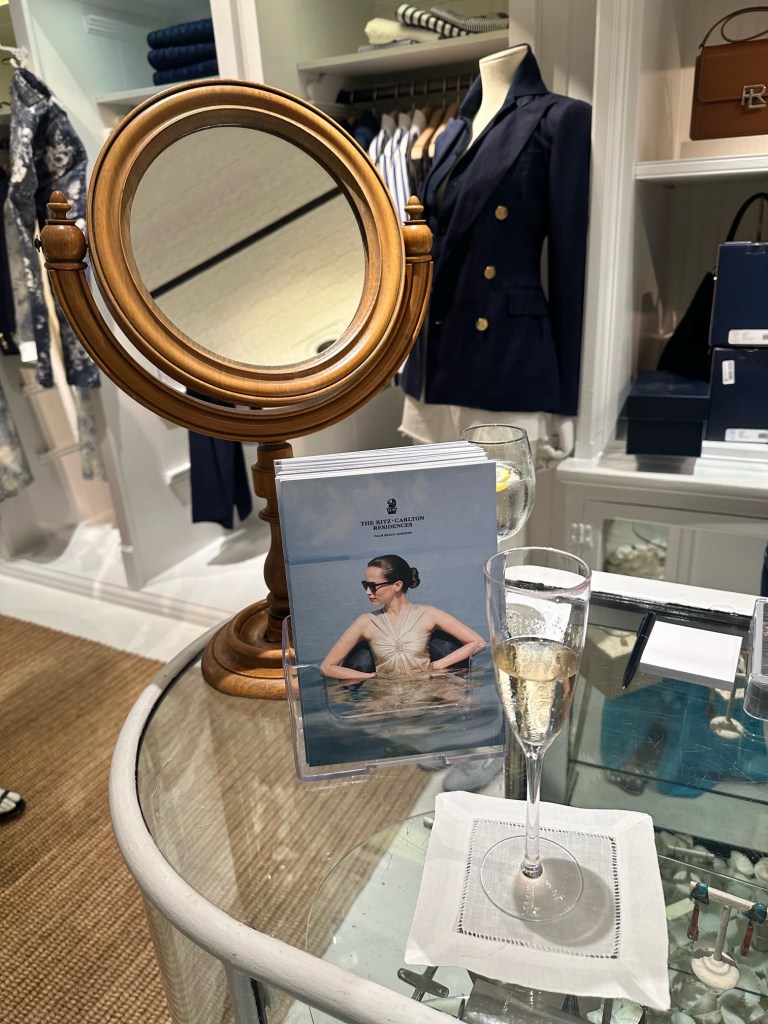 Designs by Ally Coulter were on display at the event at the Ralph Lauren store in East Hampton on Friday.