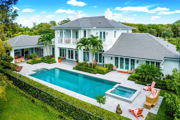 The home at 12140 Blue Cypress Court in Wellington, Florida, is asking just under $7 million.