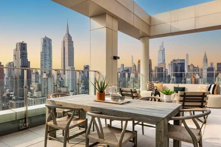 New York City, Kips Bay, penthouse