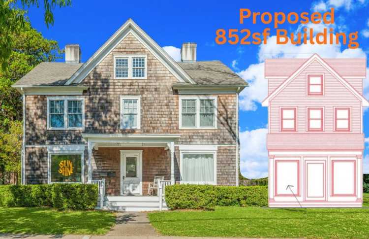 East Hampton Village, commercial building