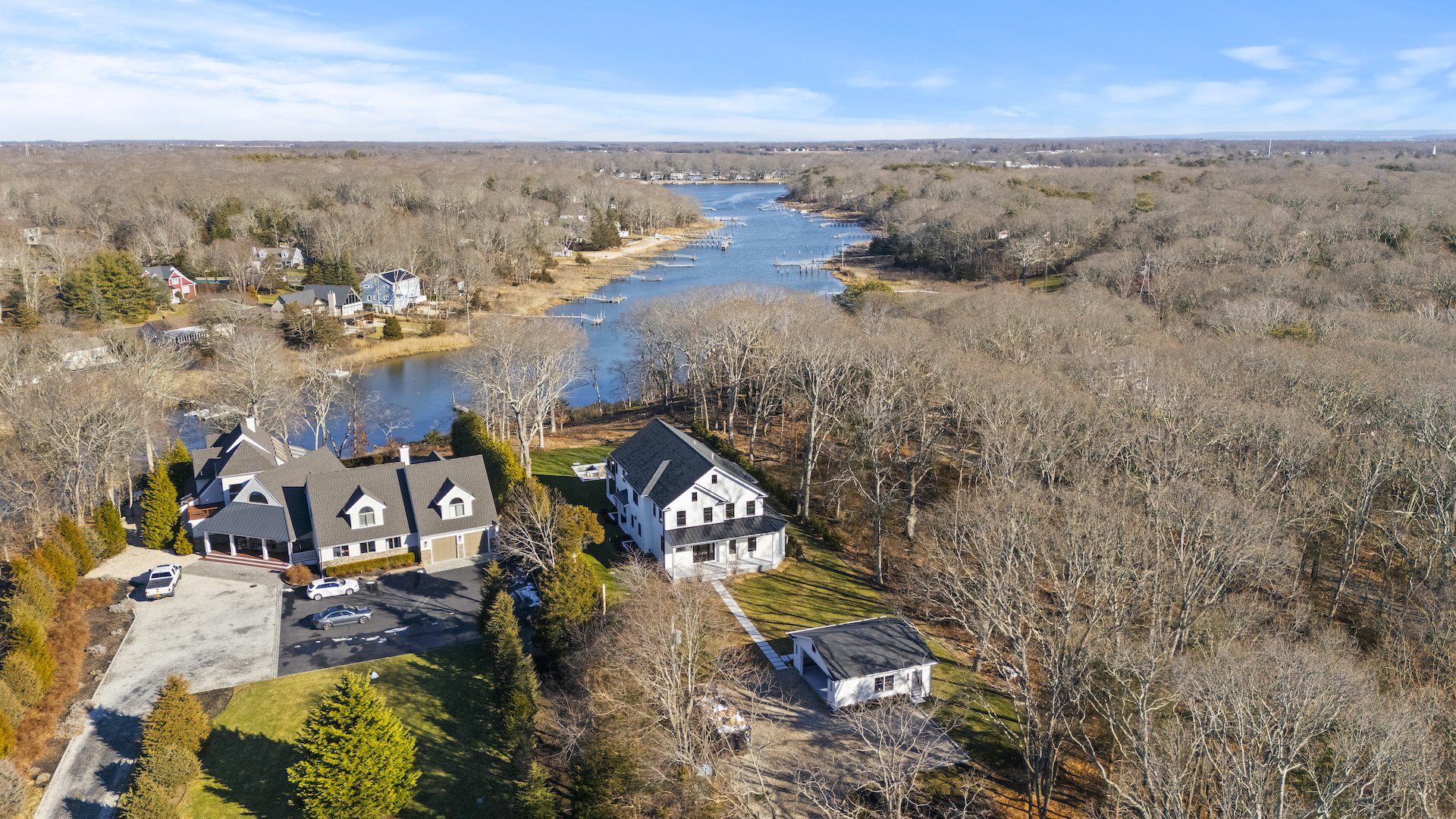 North Fork, Mattituck, dock, waterfront