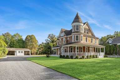 East Hampton Village, Queen Anne Victorian, historic, iconic home