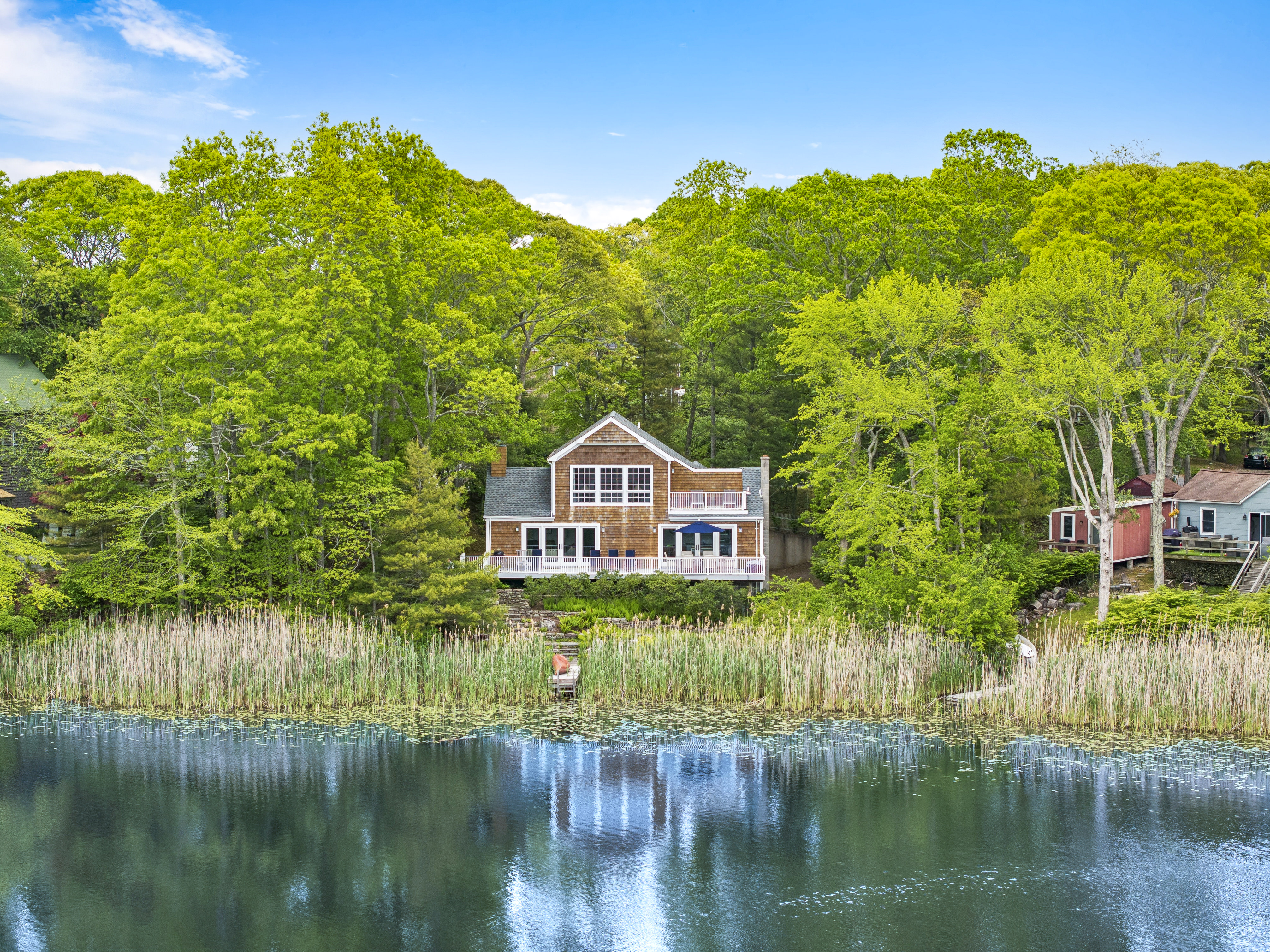 North Sea, Southampton, Big Fresh Pond, waterfront