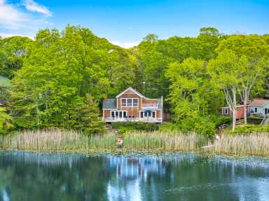 North Sea, Southampton, Big Fresh Pond, waterfront